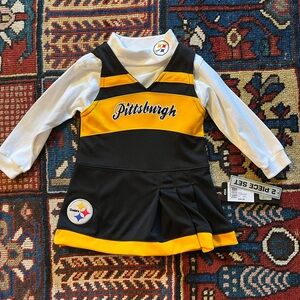 Pittsburgh Steelers Cheerleader Dress Set